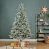 Sapin Artificiel De Noël Allix H210 Cm Vert Enneigé -Village de Noel 1 allix pine nf snowy h 210cm 129296 1687184096 corr