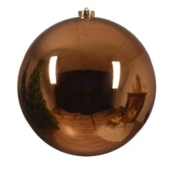 Boule De Noël (D200 Mm) Alpine Rouge Cuivré