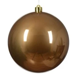 Boule De Noël (D140 Mm) Alpine Brun Gingembre