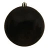Boule De Noël (D140 Mm) Alpine Noir