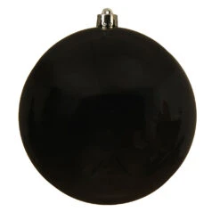 Boule De Noël (D140 Mm) Alpine Noir