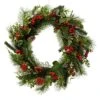 Couronne De Noël Eucalyptus D40 Cm -Village de Noel 1 classic couronne baies rouges eucalyptus 129228 1685695200