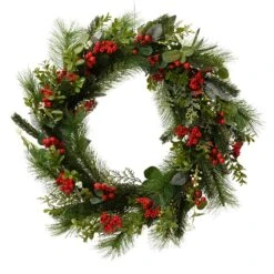 Couronne De Noël Eucalyptus D40 Cm