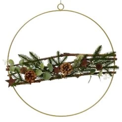 Couronne De Noël Décorée Sircus