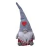 Lutin De Noël Bonnet H19 Cm -Village de Noel 1 gris gnome polyester 2ass red w grey hat grey w red hat dia6 00 h19 00cm assorti polyester 128768 1685690528