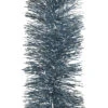 Guirlande De Noël (D10 Cm) Luxe Alpine Bleu Gris -Village de Noel 1 guirlande scintil bril 4pli dia10x270cm bleu gris 70632