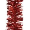 Guirlande De Noël (D10 Cm) (2 M) Alpine Destructurée Rouge -Village de Noel 1 guirlande scintillante pvc brillant diamant dia10 00 l200 00cm rouge no l alpine 115516 1653986883