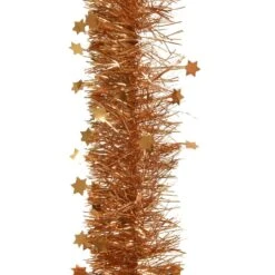 Guirlande De Noël (D10 Cm) étoilée Alpine Ambre
