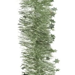 Guirlande De Noël (D10 Cm) étoilée Alpine Vert Sauge