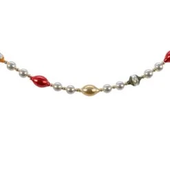 Guirlande De Noël En Verre Vintage Multicolore