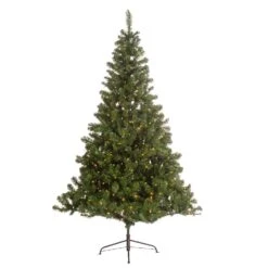 Sapin De Noël Artificiel Lumineux Royal Pour Extérieur H180 Cm Vert Sapin
