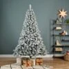 Sapin Artificiel De Noël King H150 Cm Vert Enneigé -Village de Noel 1 king pine nf snowy h150cm 129236 1687329385 corr