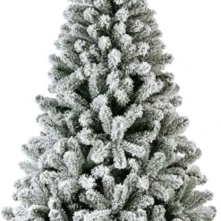 Sapin Artificiel De Noël King H150 Cm Vert Enneigé -Village de Noel 1 king pine nf snowy h150cm 129236 1687329436