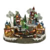 Village De Noël Lumineux Et Musical Petit Train -Village de Noel 1 led village hvr a train int r ntheme led christmas fun r na mouvement et musique r ncable demarrage 1 8m r nampoules inchangeables r nce kema keur sur transfo 23x18x30cm 30l multi 71296