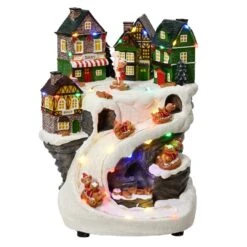 Village De Noël Lumineux Village Des Souris