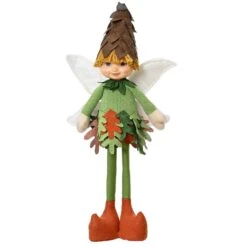 Fétaud De Noël Harry 53 Cm Vert -Village de Noel 1 mod a fee polyester 128648 1685535537