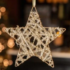 Etoile De Noël à Suspendre Soul Or