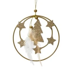 Sapin De Noël Couronne Sapin Or