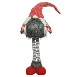 Lutin De Noël Filou H104 Cm -Village de Noel 1 mod b gnome polyester 128873 1685534043