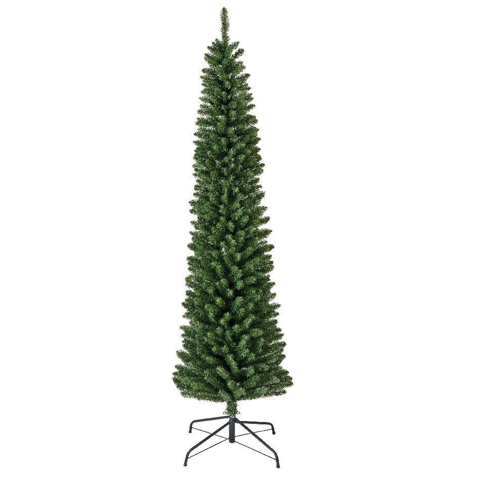 Sapin Artificiel De Noël Narrow H210 Cm Vert Sapin 4 Sapin Artificiel De Noël Narrow H210 Cm Vert Sapin – Image 2