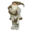 Père Noël Nils H60 Cm -Village de Noel 1 pere noel polyesther l19 00 w27 00 h60 00cm brun a autre couleur s 102367 1623413227