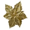 Poinsettia De Noël Pailletées (D23 Cm) Sur Clip Or -Village de Noel 1 poinsettia poinsettia sur clip plastique paillettes dia23 00 h7 00cm or 115495 1653997655