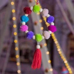 Suspension Manille De Noël Multicolore