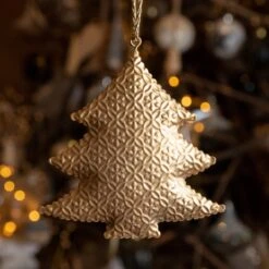 Sapin De Noël Bijoux Or