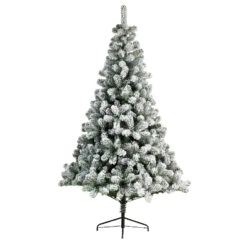 Sapin Artificiel De Noël Royal H120 Cm Vert Enneigé