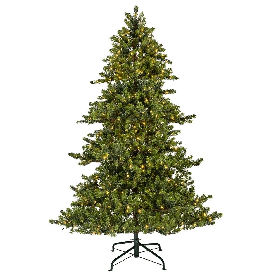 Sapin De Noël Artificiel Lumineux Pour Extérieur Yukon H210 Cm Vert Sapin 3 Sapin De Noël Artificiel Lumineux Pour Extérieur Yukon H210 Cm Vert Sapin