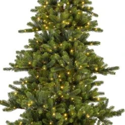 Sapin De Noël Artificiel Lumineux Pour Extérieur Yukon H240 Cm Vert Sapin -Village de Noel 1 sapin yukon micro led outdoor h2 4m 129316 1686038533