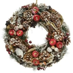 Couronne De Noël Décorée Forest Wood