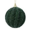 Lot De 12 Boules De Noël (D80 Mm) Frity Vert Sapin -Village de Noel 12 boule mousse paillettes paillettes 128971 1685706838
