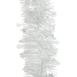 Guirlande De Noël (D10 Cm) étoilée Alpine Blanc