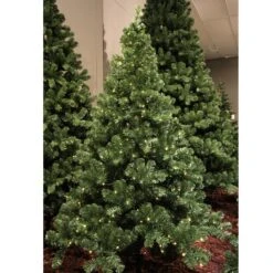 Sapin De Noël Artificiel Lumineux Royal H150 Cm Vert Sapin -Village de Noel 33337 1598347799