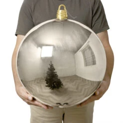 Boule De Noël (D400 Mm) New Alpine XXL Perle