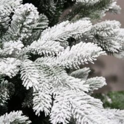 Sapin Artificiel De Noël Glorious H180 Cm Vert Enneigé -Village de Noel 54708 1598260917