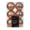 Lot De 12 Boules De Noël (D60 Mm) Alpine Rose Pétillant -Village de Noel 8 boules alpine boule incassable brillant mat rose p tillant 128583 1687177646