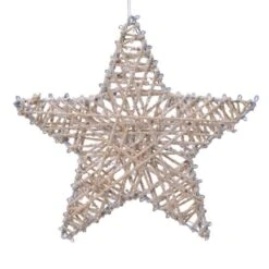 Etoile De Noël à Suspendre Amana Champagne