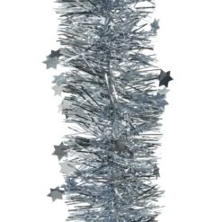 Guirlande De Noël (D10 Cm) étoilée Alpine Bleu Clair