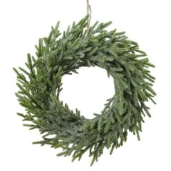 Couronne De Noël Givrée D30 Cm