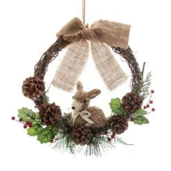 Couronne De Noël Lapin