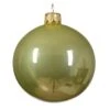 Lot De 6 Boules De Noël En Verre (D80 Mm) Arctique Brillantes Pistache -Village de Noel boite fenetre a 6 arctique boules verre email pistache 128816 1687266786