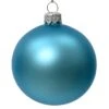 Lot De 6 Boules De Noël En Verre (D80 Mm) Arctique Mates Bleu Pétillant 2 Lot De 6 Boules De Noël En Verre (D80 Mm) Arctique Mates Bleu Pétillant -Village de Noel boite fenetre a 6 arctique boules verre mat 128825 1685708673