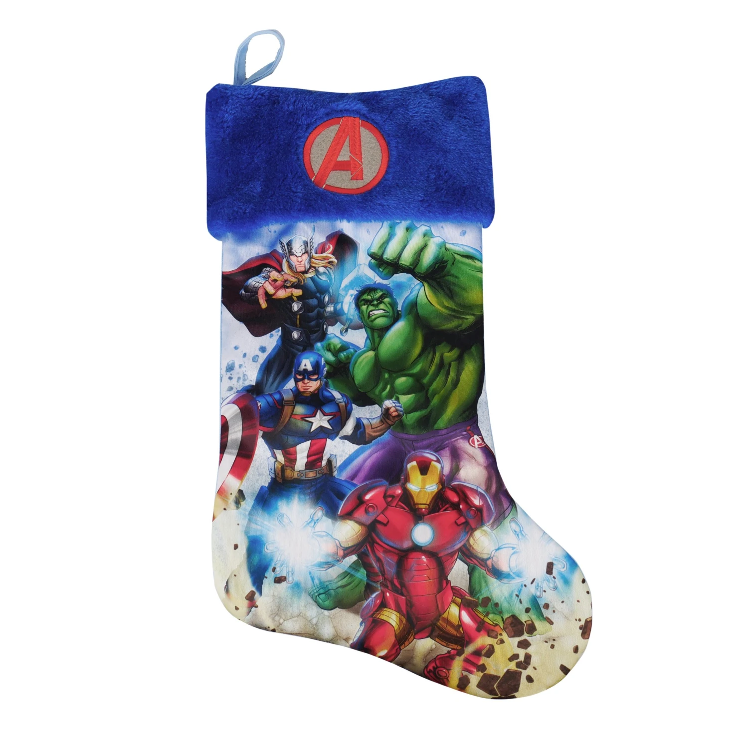 Chaussette De Noël Disney Avengers Vert 3 Chaussette De Noël Disney Avengers Vert