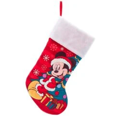 Chaussette De Noël Disney Mickey Sapin