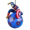 Boule De Noël (D130 Mm) Disney Captain America Bleu -Village de Noel boule captain america 3d 13 cm 131190 1691055420