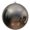 Boule De Noël (D140 Mm) Alpine Argent