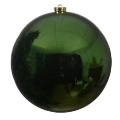Boule De Noël (D140 Mm) Alpine Vert Sapin