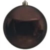 Boule De Noël (D200 Mm) Alpine Marron Foncé -Village de Noel boule de no l d200 mm alpine marron fonc 100897 1667809990
